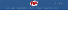 Tablet Screenshot of prltecnosoft.com